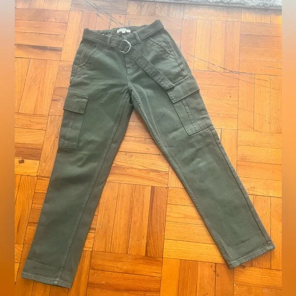 PacSun Cadet green cargo straight leg pant - Picture 3 of 5